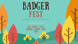 Badger Fest Flyer (photo: BessMorgan Baluyut)