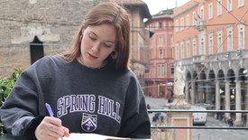 Grace Gundlach Studying in Bologna, Italy (photo: )