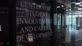 Pictured: The Center for Student Involvement and Career Development (photo: Genesis Gonzalez)