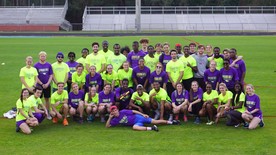 Spring Hill's Track and Field Team prepares for their upcoming season. (photo: Amelia Hoffeld)