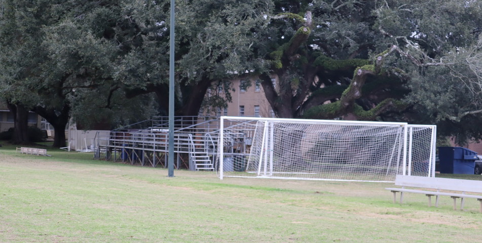 Matthew Moreno: The soccer field at Spring Hill College.