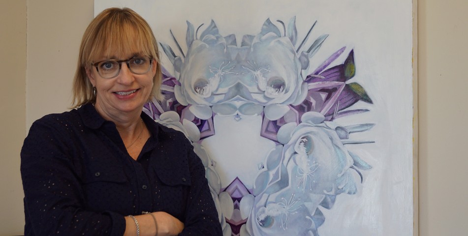 Amelia Hoffeld: SHC Art Professor Wanda Sullivan
